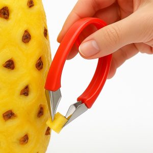 Multi Function Stainless Steel Fruit & Veg Huller Tool