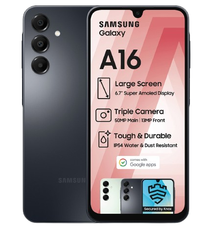 Samsung Galaxy A16 LTE 128GB Black (Parallel Import)