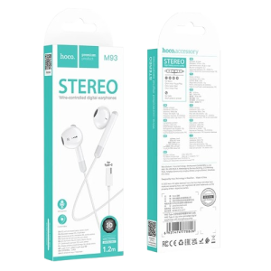Hoco M93 Type-C Wired Earphones